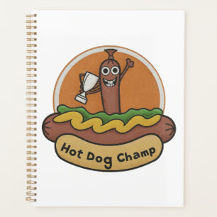 Agenda Troféu Cachorro Quente Campeão Wiener Cute Foodie