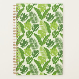 Agenda Tropical Leaves & Monstera Seamless Pattern