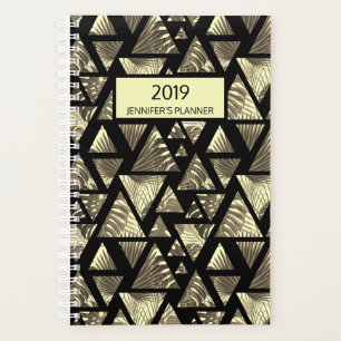 Agenda Tropical Palm Paradise Black Taupe 2019