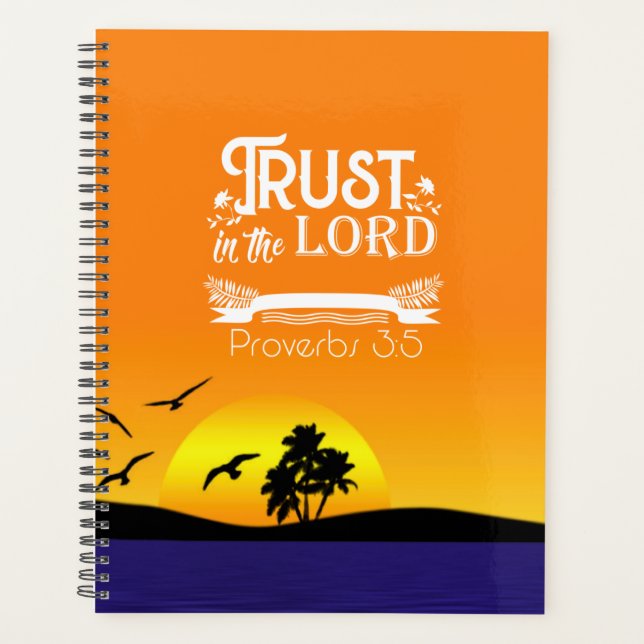Agenda Trust in the Lord (Frente)
