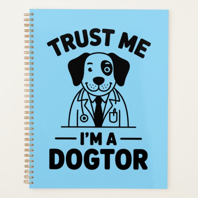 Agenda Trust Me I’m a Dogtor (Frente)