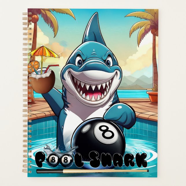 Agenda Tubarão de Piscina (Frente)