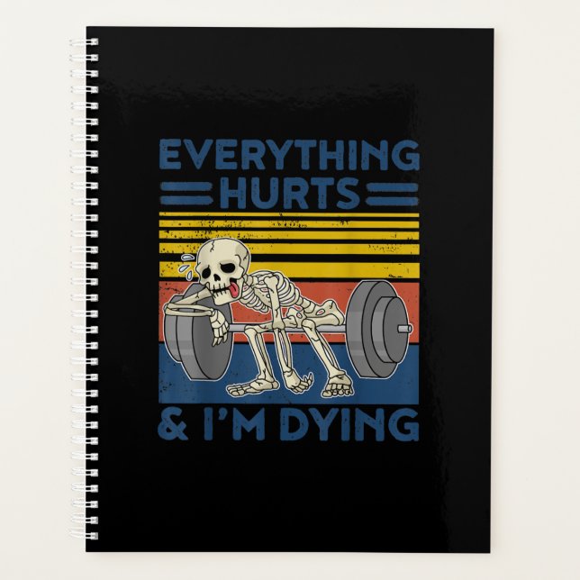 Agenda Tudo Magoa Pesar Ness Gym Gift (Frente)