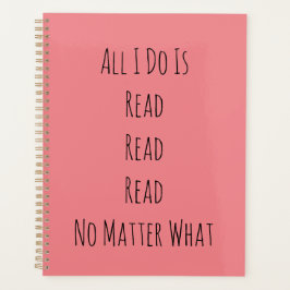 Agenda Tudo Que Eu Faço É Lido