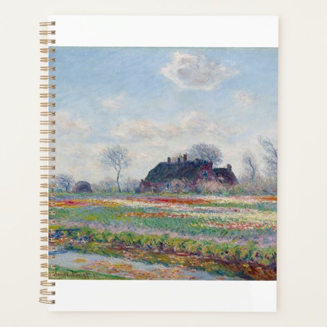 Agenda Tulip Fields at Sassenheim by Claude Monet (Frente)