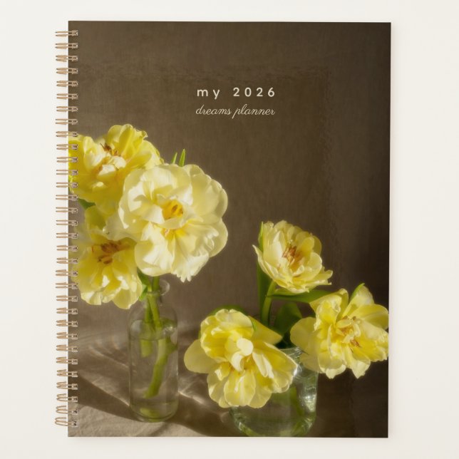 Agenda Tulipas Yellow Still-Life (Frente)