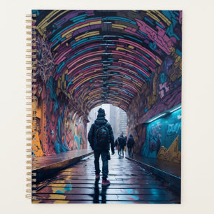 Agenda Túnel De grafite De Arte