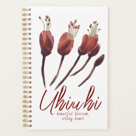 Agenda Uhiuhi Blossom Rare Native Hawaiian Elegant Floral