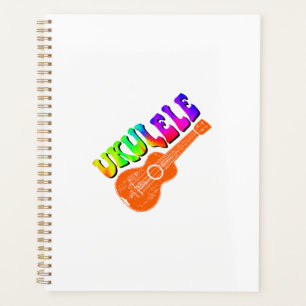 Agenda Ukulele Tie Dye Groovy Art