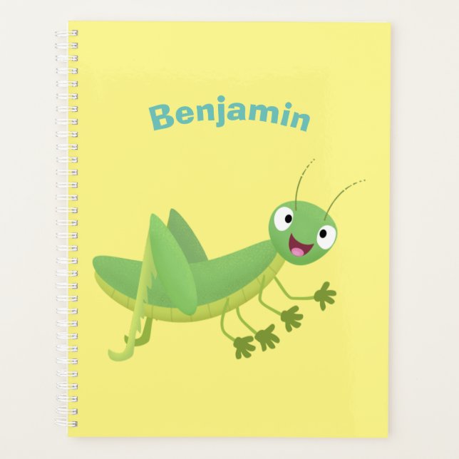Agenda Um desenho animado verde-giro (Frente)