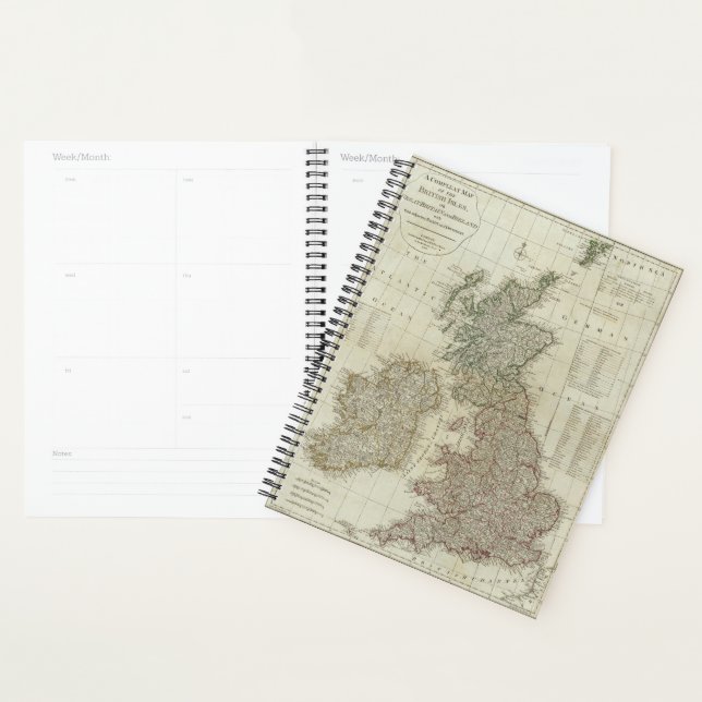 Agenda Um mapa completo das Ilhas Britânicas (Exibição)