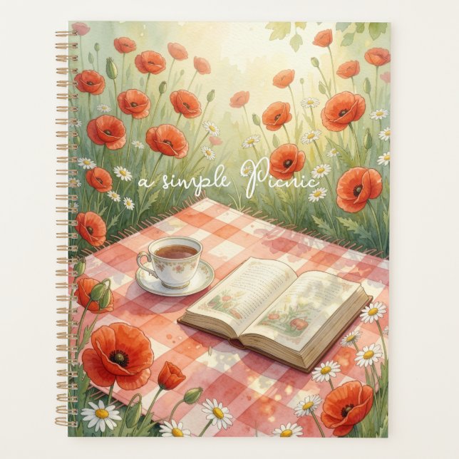 Agenda Um Simples Piquenique (Frente)