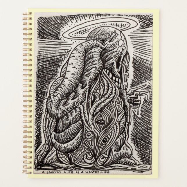 Agenda Uma vida santa é uma vida perdida (Frente)