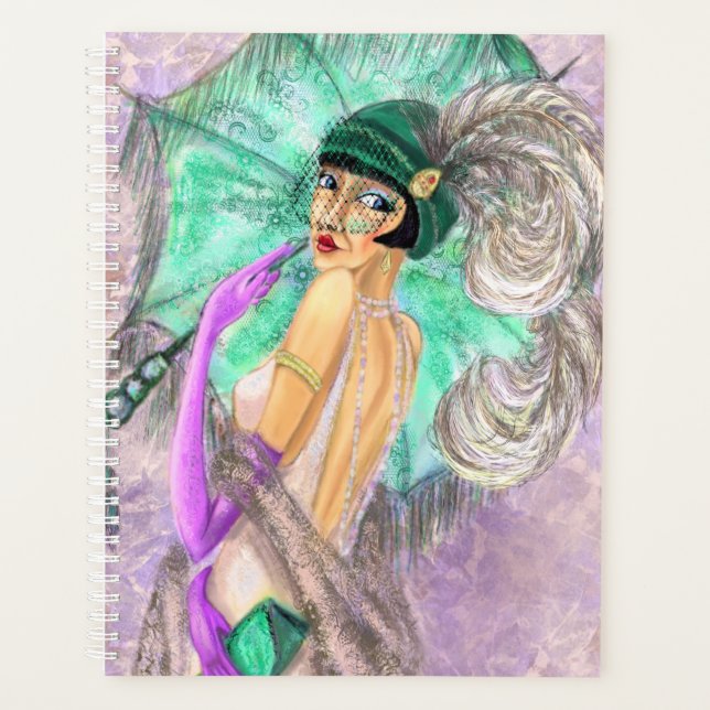 Agenda Umbrella Lady Planner (Frente)