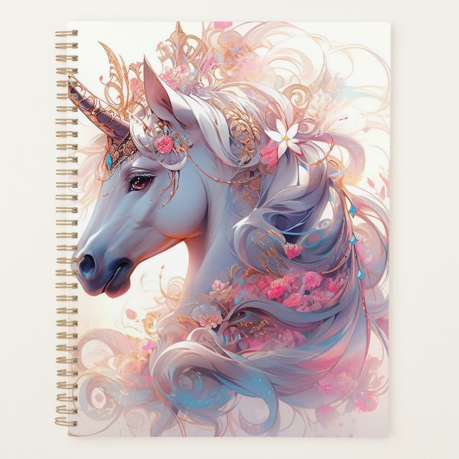 Agenda Unicorn Fantasy Art (Frente)