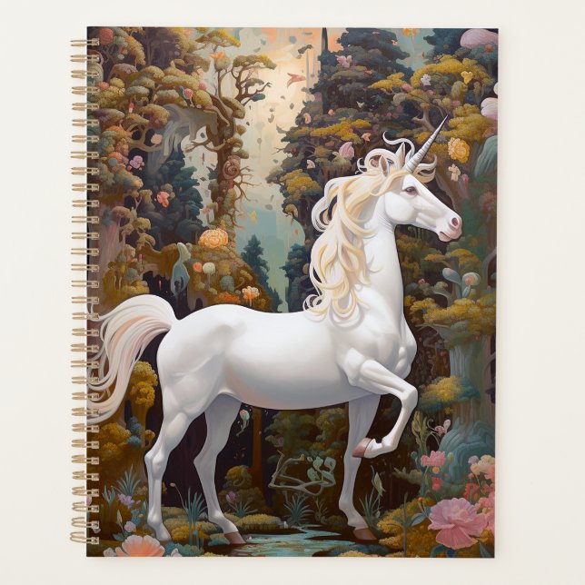 Agenda Unicorn Fantasy Art (Frente)