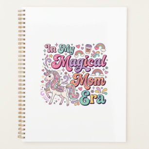 Agenda Unicórnio Na Minha Era Mágica De Mãe Kawaii Arte P