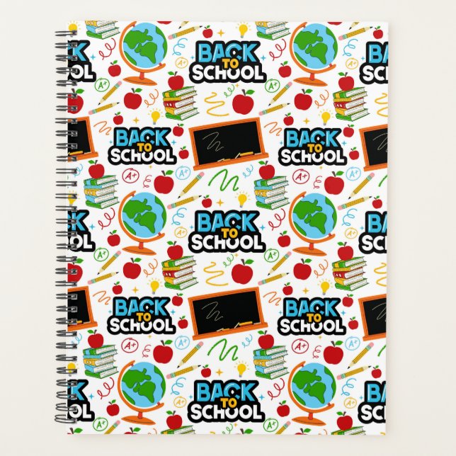 Agenda Unique Back to School Planner Journal (Frente)