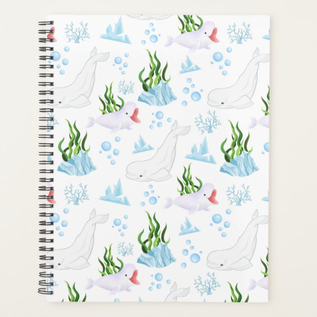 Agenda Unique Beluga Whale Planner Journal (Frente)
