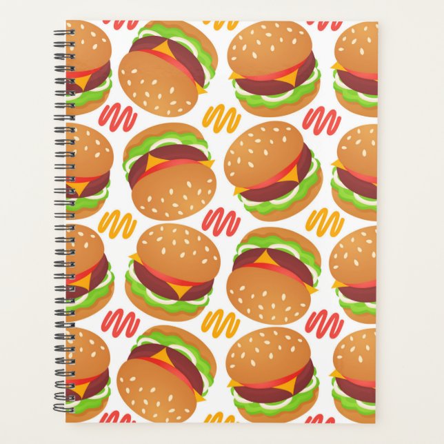 Agenda Unique Hamburgers Planner Journal (Frente)
