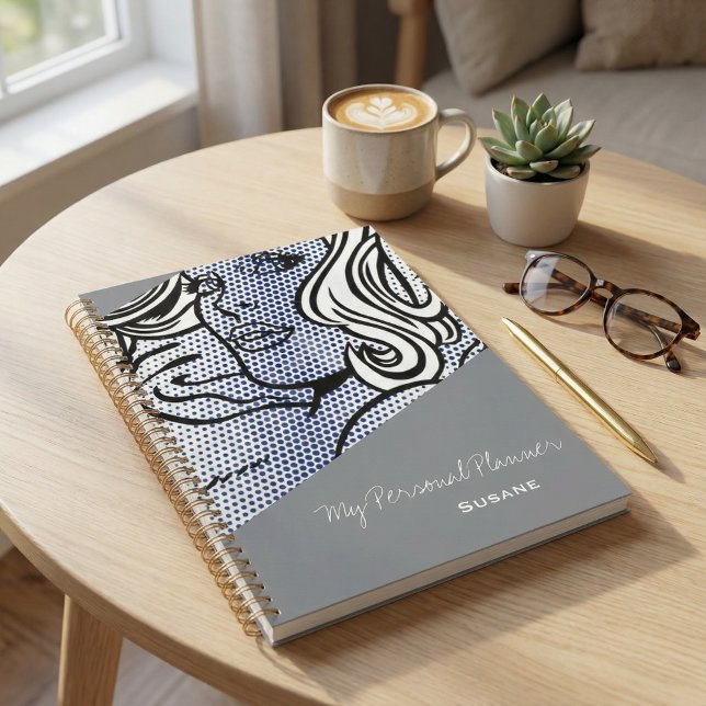 Agenda  Unique Modern contemporary planner for her (Criador carregado)