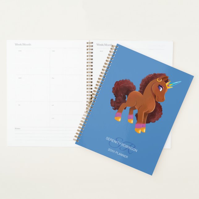 Agenda Unique o Unicórnio de Pé Orgulhoso (Exibição)