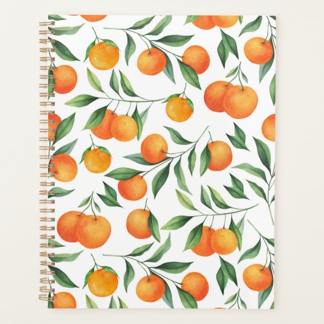 Agenda Unique Oranges Planner Journal (Frente)