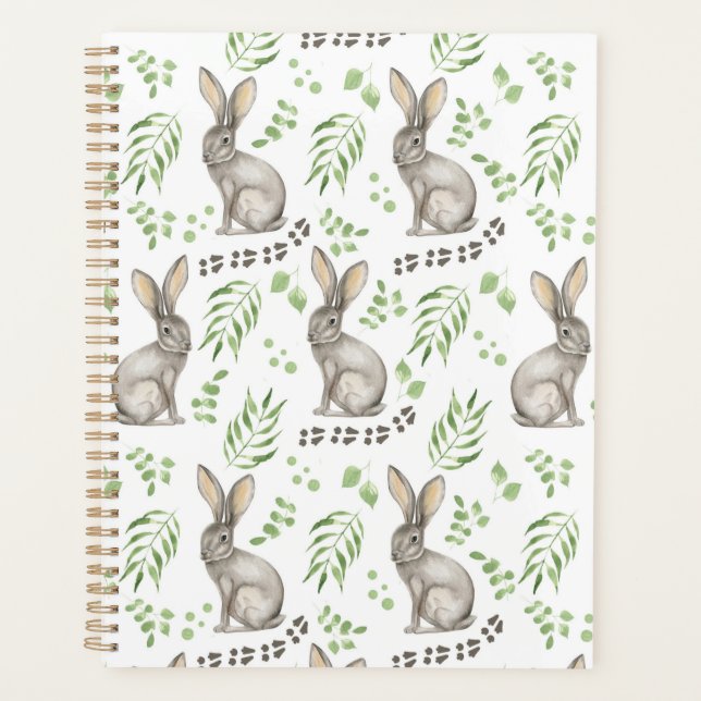 Agenda Unique Rabbits Planner Journal (Frente)