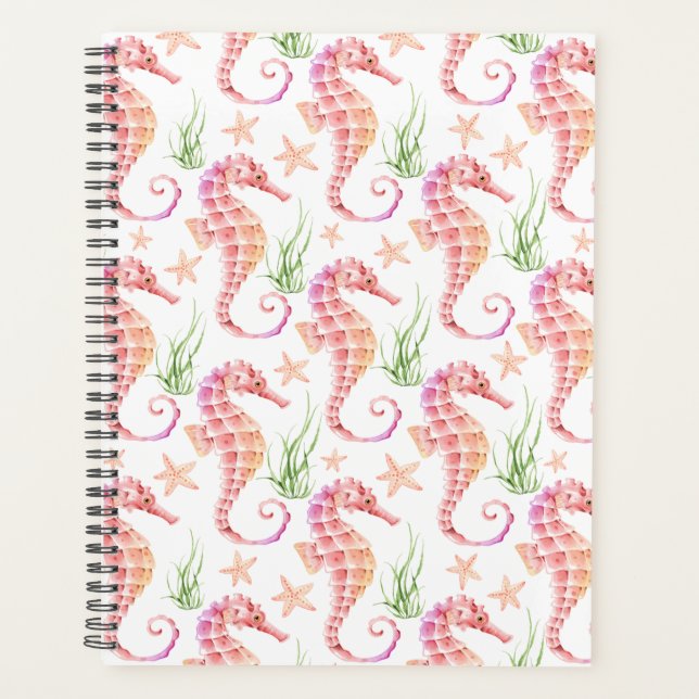 Agenda Unique Seahorses Planner Journal (Frente)