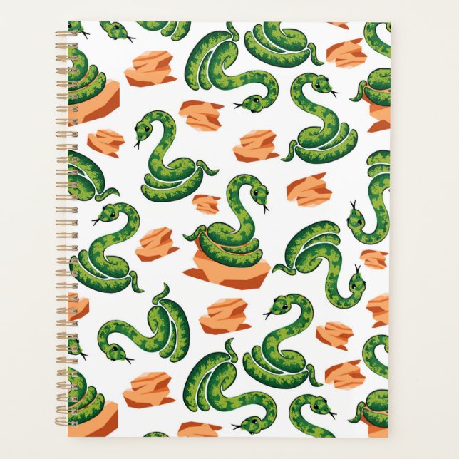 Agenda Unique Snake Lover Planner Journal (Frente)