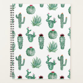 Agenda Unique Southwest Cactus Planner Journal