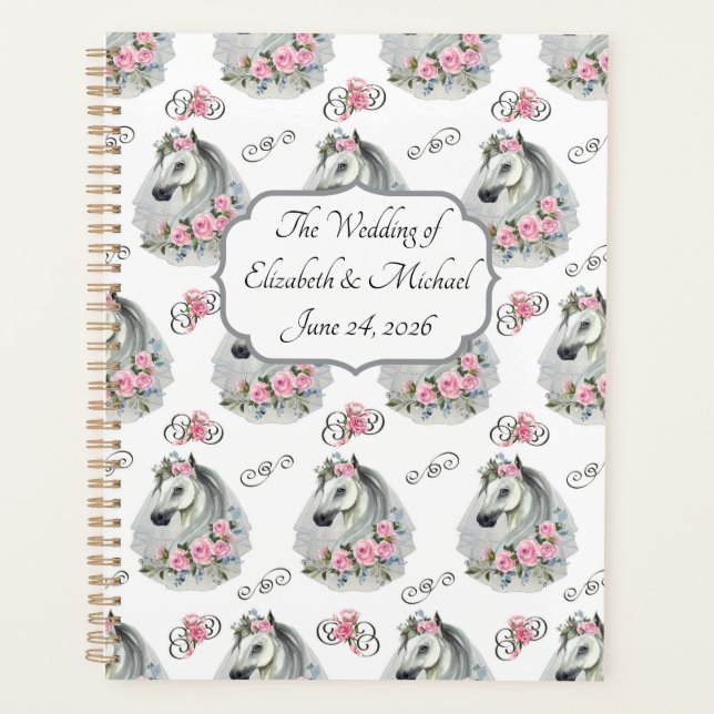 Agenda Unique Victorian Equestrian Wedding Planner  (Frente)
