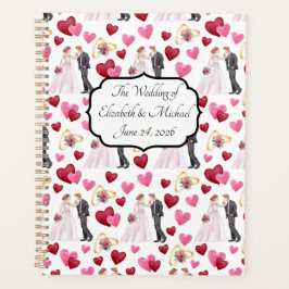 Agenda Unique Wedding Planner for the Bride & Groom 