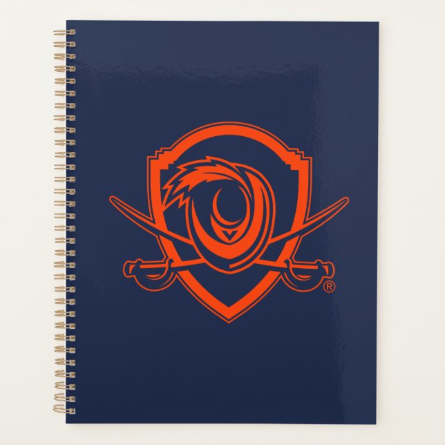 Agenda Universidade da Virgínia | Cavalier Shield (Frente)