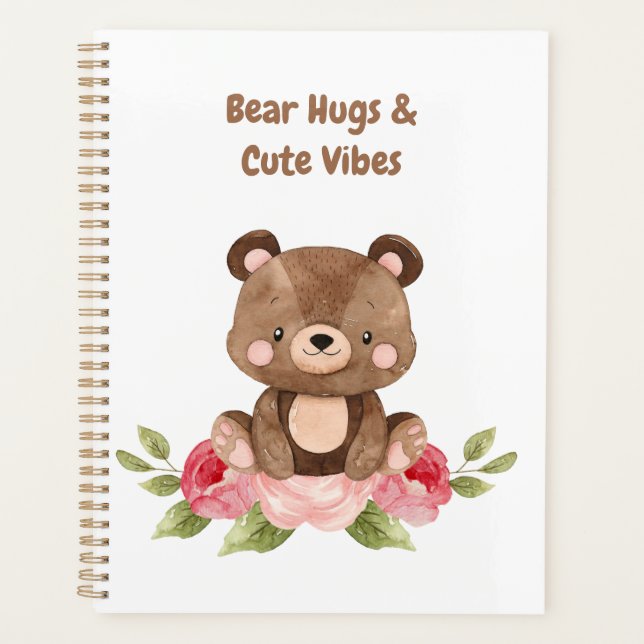 Agenda Urso Abraço e Planner das Víblias (Frente)