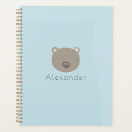 Agenda Urso de Corte Personalizado