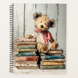 Agenda Urso de pelúcia de conto de fadas caprichoso