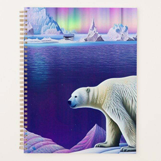 Agenda Urso Polar no Gelo (Frente)