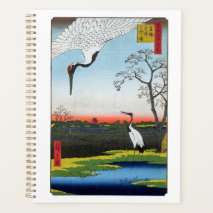 Agenda Utagawa Hiroshige - Minowa, Kanasugi, Mikawashima