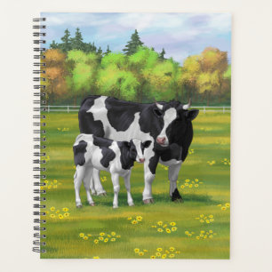 Agenda Vaca Holstein e Vitelo Fresco na Pastagem de Verã