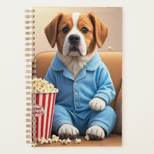 Agenda Vamos ficar em casa e pedir cães de animação da Pu