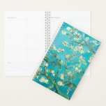 Agenda VAN GOGH - Almond Blossoms<br><div class="desc">"van gogh",  vincent,  "almond blossoms",  flores,  "famosa pintura",  vintage,  "belas artes",  floral,  azul</div>