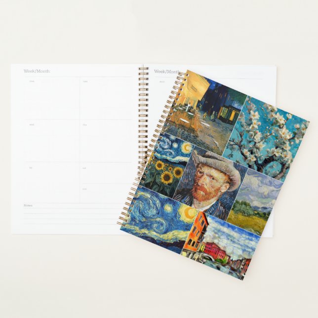 Agenda Van Gogh Fine Art Collage (Exibição)
