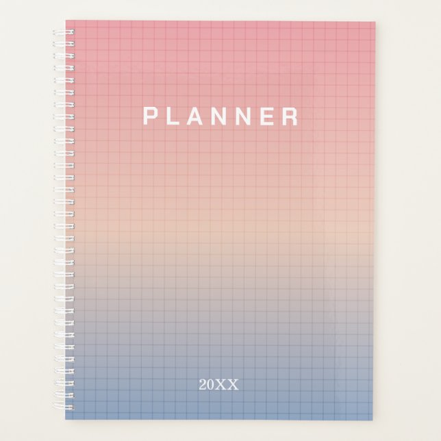 Agenda Vaporwave Personalizado (Frente)