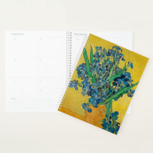 Agenda Vaso Van Gogh com Íris Classic Impressionismo
