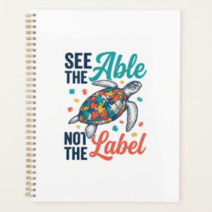 Agenda Veja o Design da Camisa de Conscientização do Puzz
