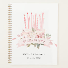 Agenda Velas De Bolo Floral Suave A Qualquer Idade Aniver