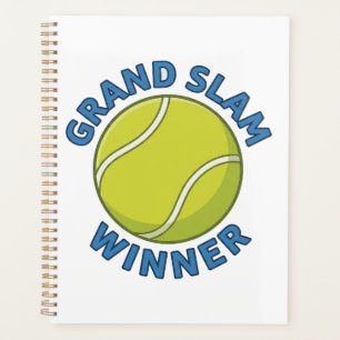 Agenda Vencedor do Grand Slam Bola de Tênis Campeão Espor