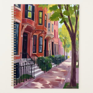 Agenda Verão em Boston Casas Brownstone de Massachusett