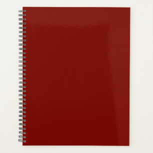 Agenda Vermelho Celeiro (cor sólida)